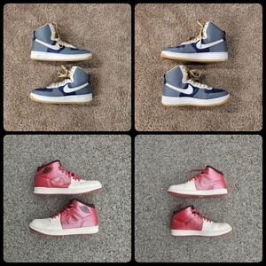 Nike Air Jordan Alpha 1 "W3lcome Home" + Nike Air Force 1 High  - Men sz 12